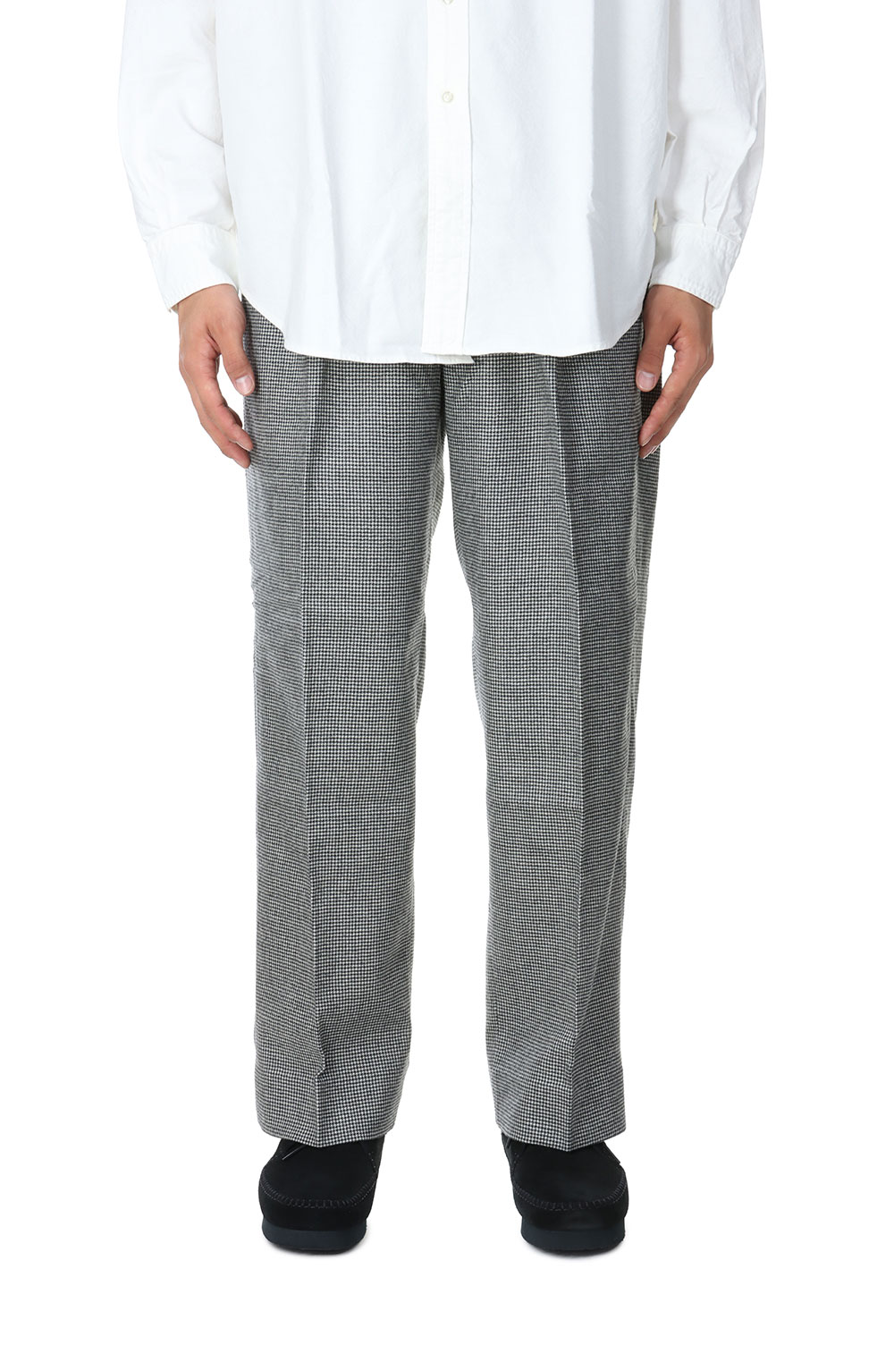 Saxony Flannel Trousers - CHECK (TP233-40033) | セレクトショップ 