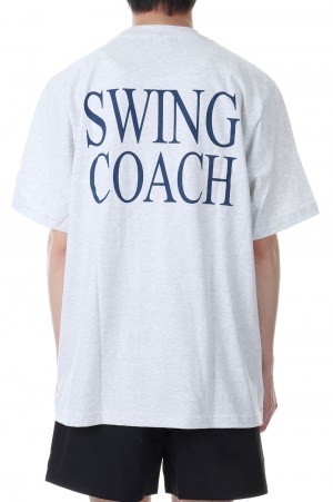SWING COACH T-SHIRT / HEATHER (QG-SS23-15)