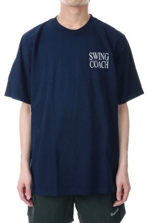 SWING COACH T-SHIRT / NAVY (QG-SS23-15A)