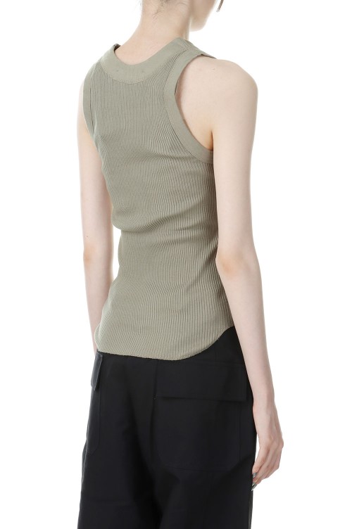 Uneck Button Tanktop -PISTATIO(12320602) | セレクトショップ