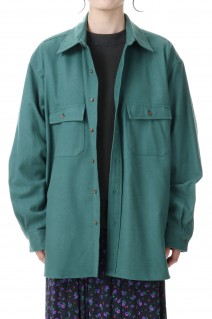 SHIRTS JACKET -GREEN(23AMSBL03)
