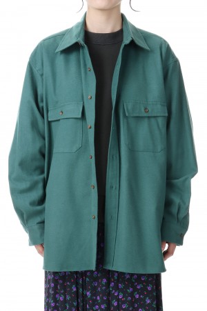 SHIRTS JACKET -GREEN(23AMSBL03)