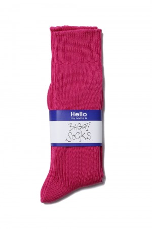 BAGGY SOX -PINK(22SMSIT01)