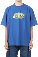FABRIC LOGO T-SHIRT - BLUE ( KH OA SA 0901)