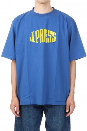 FABRIC LOGO T-SHIRT - BLUE ( KH OA SA 0901)