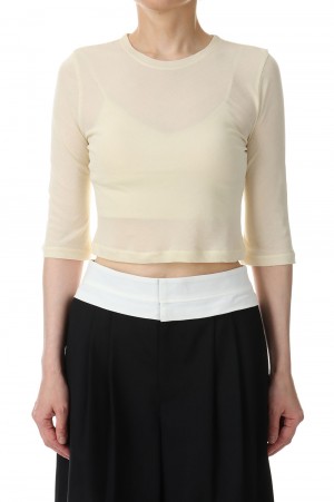Sheer Tops / Cream Yellow (023-023-CT67)