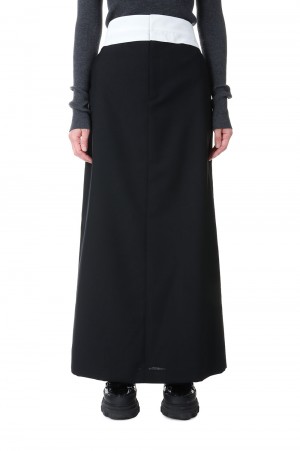 Wrap waist Skirt / Gray (023-023-WS11) | セレクトショップ｜DeepInsideinc.com Store