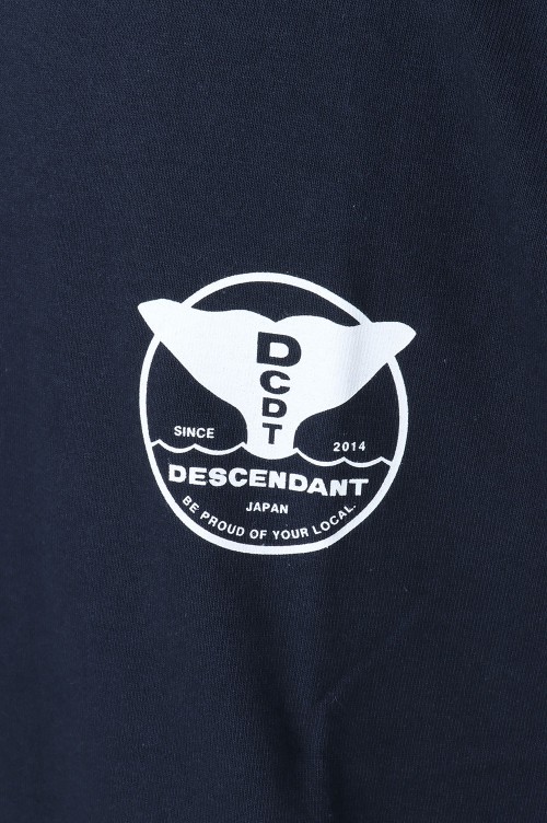 インターネット販売 DESCENDANT FLUKE UP SS Navy M ディセンダント