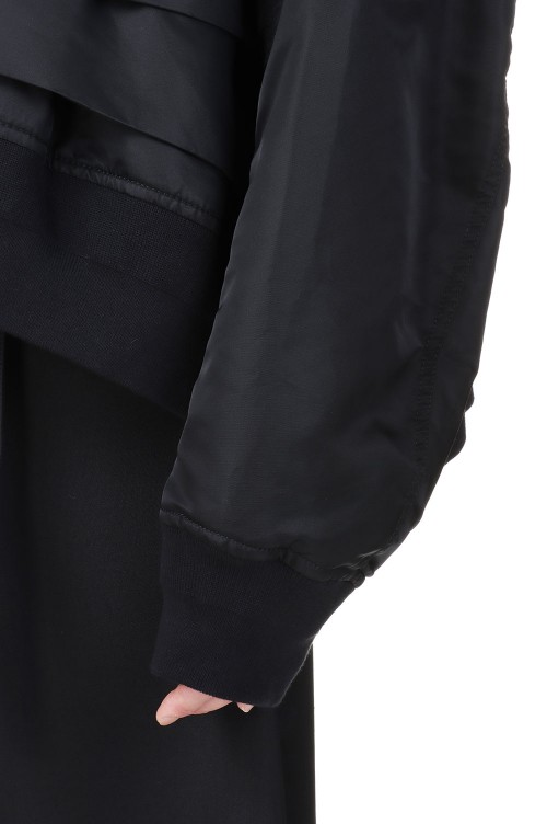 Nylon Twill Blouson -BLACK (23-06929) | セレクトショップ