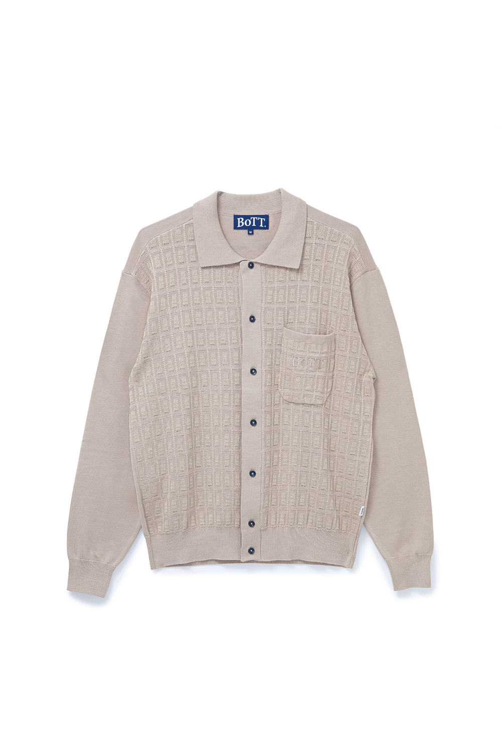 BoTT/ボット Button Down Knit Polo XL - mbear.com.br