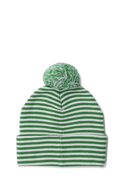 Light Logo Stripe Beanie / White | セレクトショップ｜DeepInsideinc