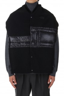 Wool Field Reversible Cape - BLACK (NN8361N)