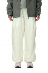 Insulated air wide pants (EAM23OB51) -PH9100 OFF WHITE-