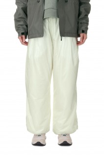 Insulated air wide pants (EAM23OB51) -PH9100 OFF WHITE-