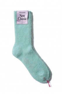 Mohair Ribbed Socks-L.BLUE(84N3/1MO3-20C)