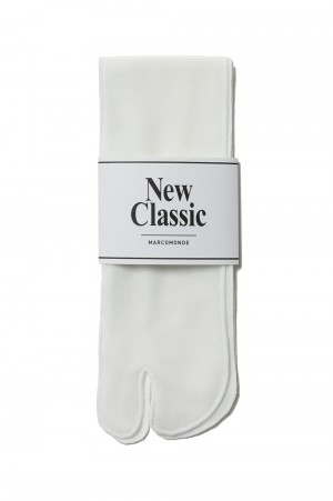 Tulle Tabi Socks-WHITE(TB21P-001)