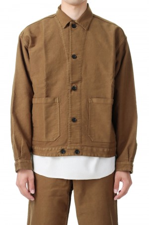 SHORT JACKET - SAND (10GH)