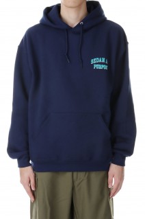 College Logo Hoodie - NAVY (SD23F-CT04)