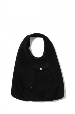 BODY TOTE BAG (AW23-BAG-102-03)-BLACK-