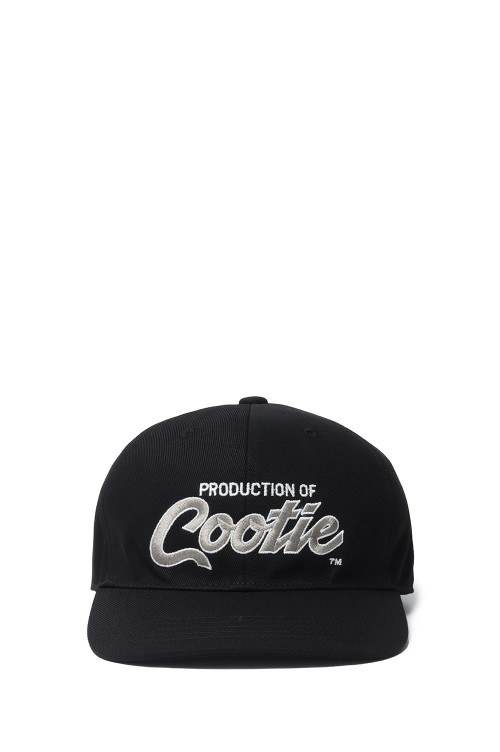 Embroidery T/C Gabardine 6 Panel Cap [PRODUCTION OF COOTIE