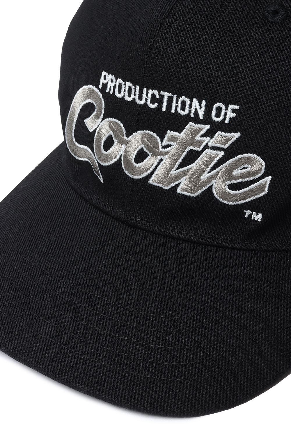 Embroidery T/C Gabardine 6 Panel Cap [PRODUCTION OF COOTIE