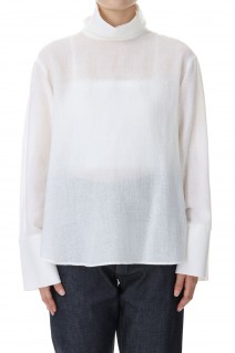 Wool Gauze Shirt-WHITE(S23AW-01)