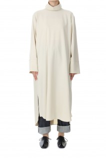 High Neck Shirt One piece-BEIGE（S23AW-04）