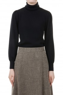 Turtle knit-BLACK(S23AW-07)