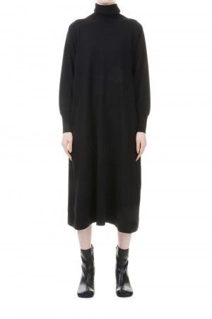 Turtle Knit One piece-BLACK(S23AW-21)