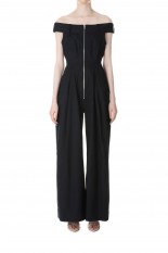 Front Zip Romper - BLACK(21231265801)