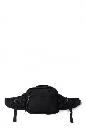 WAIST BAG : M - BLACK (NY12)