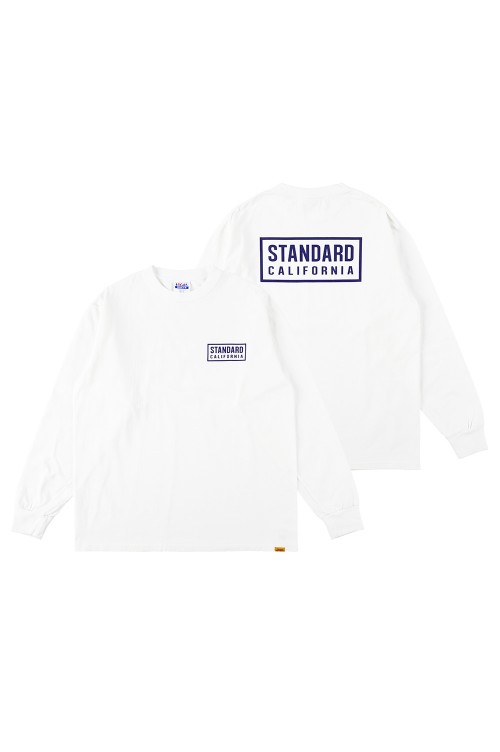 SD Heavyweight Box Logo LS T - WHITE | セレクトショップ