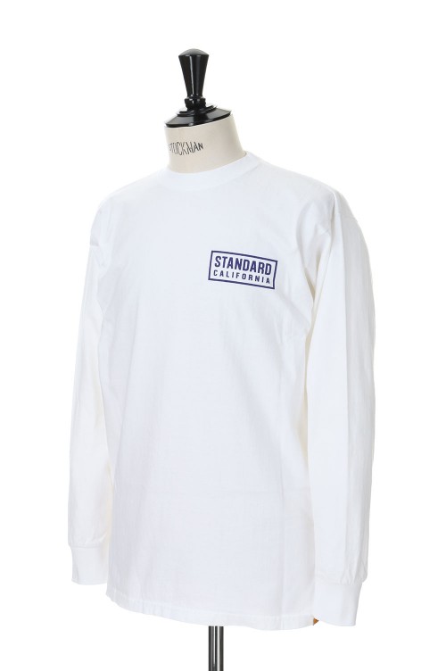 SD Heavyweight Box Logo LS T - WHITE | セレクトショップ