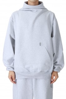 High neck Sweat Shirt - HEATHER GRAY (10-22310813)