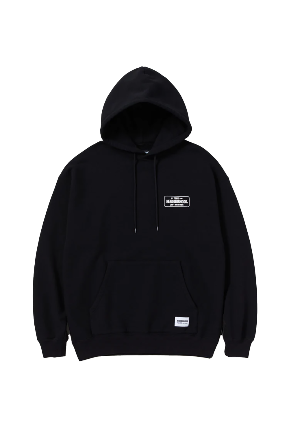 CLASSIC SWEATPARKA LS / BLACK (232UWNH-CSM03