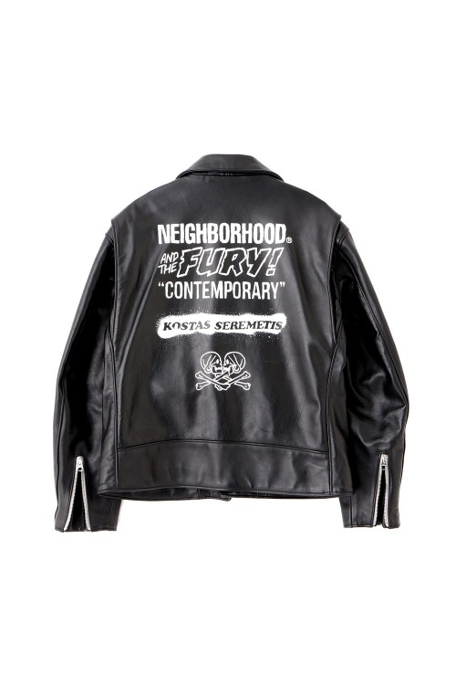 Schott xNEIGHBORHOOD ONESTAR RIDERS / BLACK (22049R