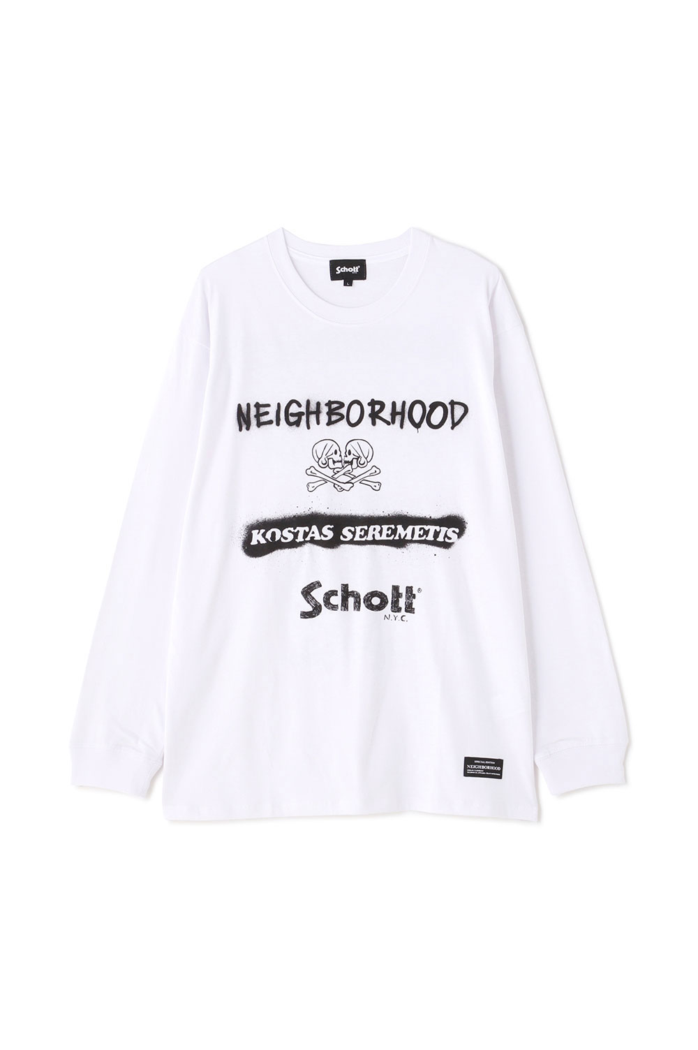 NEIGHBORHOOD Schott SWEATSHIRT LS XLショット - スウェット