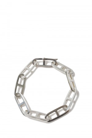 Anchor Chain Bracelet (Small)-SILVER(22AW008)