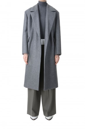 IIROTIIROT Melton Long Coat_Gray - www.randa.lt