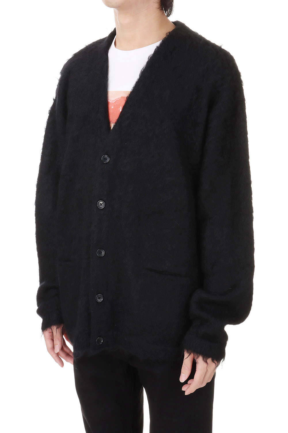 Shaggy Mohair Knit Cardigan / BLK (2311-6001) | セレクトショップ