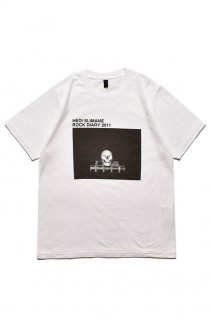 Hedi Slimane x Stie-lo ROCK DIARY2011 Skull / WHT (STLHEDI01)