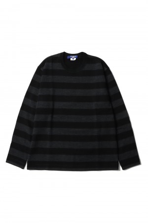 Wool Plain Stitch Border Knit(WL-T016-051)