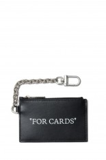 QUOTE BOOKISH KEY RING CARD CASE(OMND070F23LEA0011001)