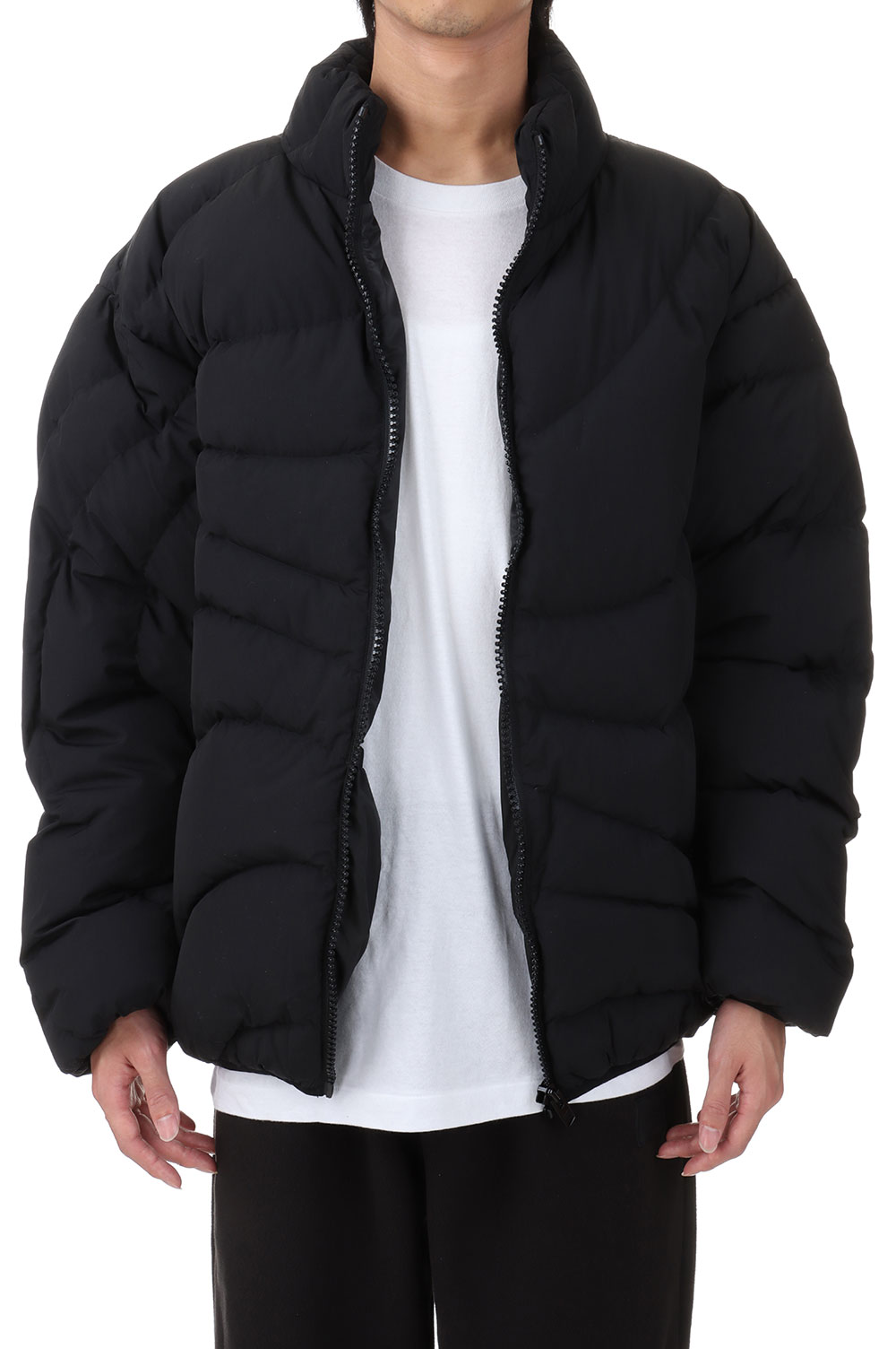 LQQK DOWN WAVE JACKET -BLACK(LQA23DW16) | セレクトショップ