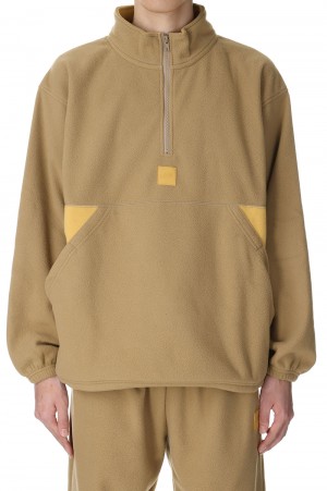 POLAR FLEECE JACKET -BEIGE(LQA23FL17)