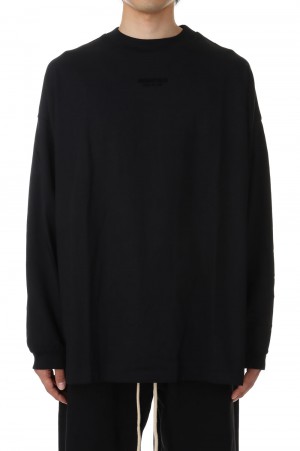 Essentials LS Tee/Jet Black(125BT232010F)