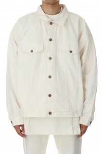 Denim Jacket/Cloud Dancer(202BT234271F)