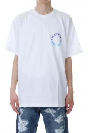 GRADATION S/S TEE / WHITE(HA-023104120)