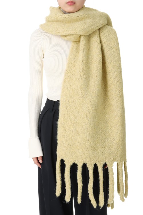 Brashed Volume Stole -CREAM（12321016） | セレクトショップ