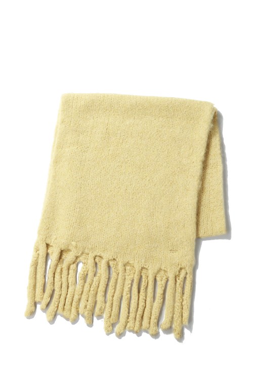 Brashed Volume Stole -CREAM（12321016） | セレクトショップ